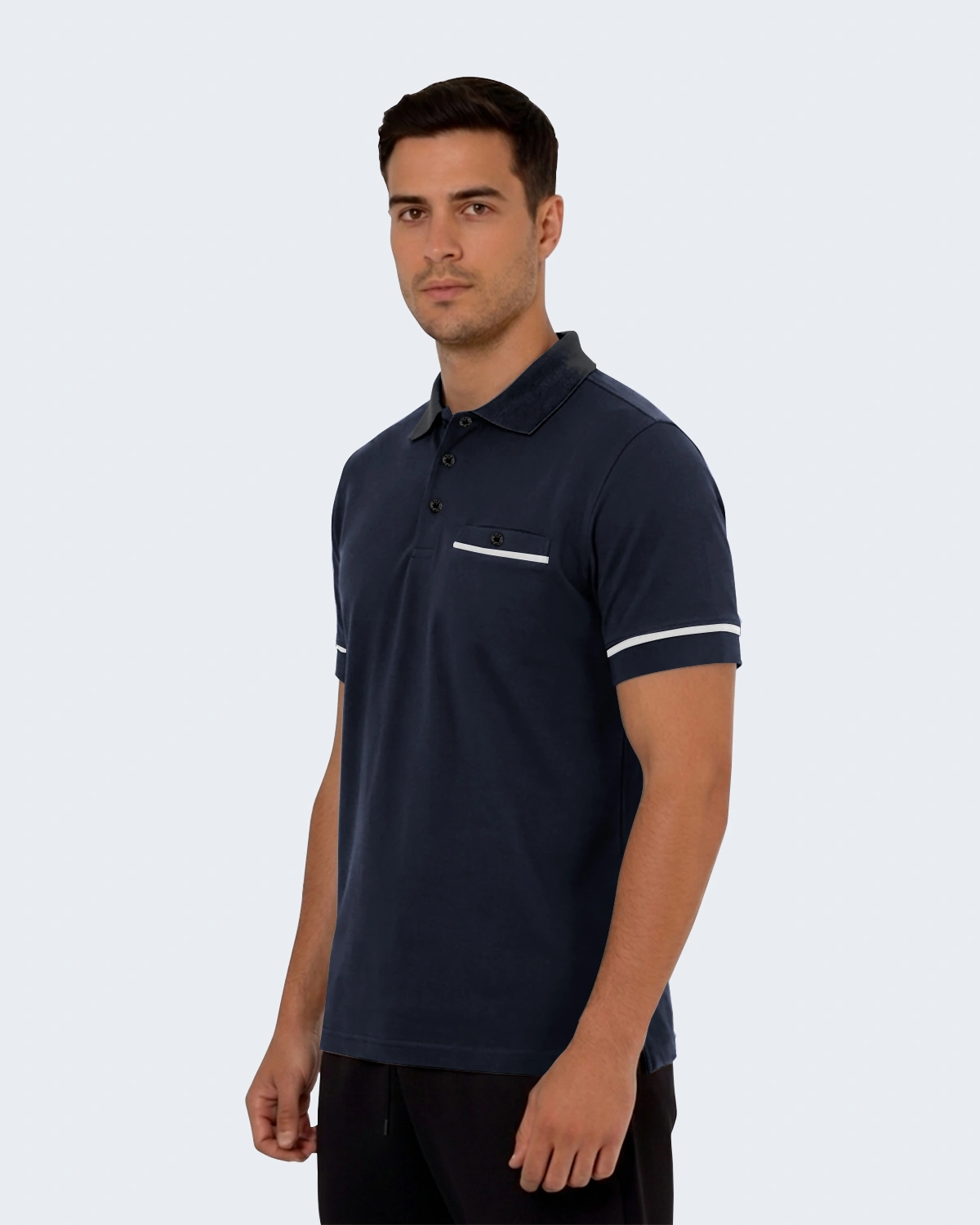 Тениска с яка Universe 50224 - Gallery