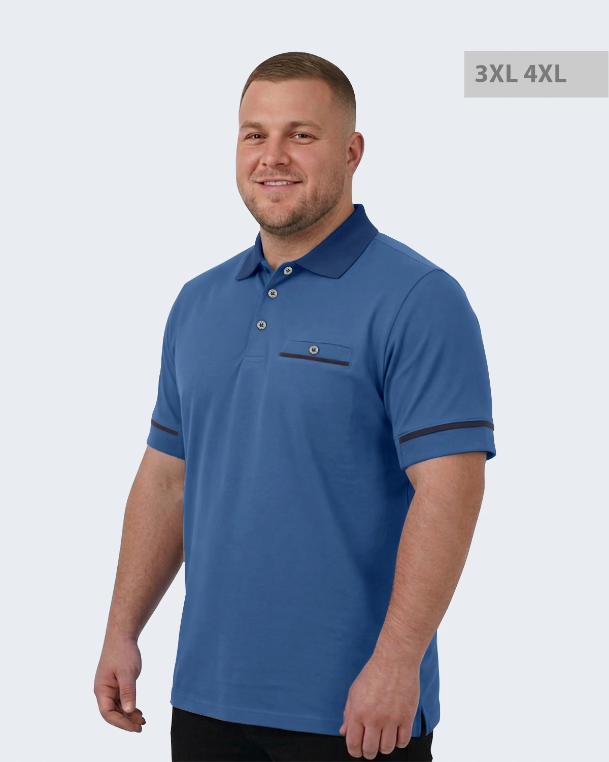 Тениска с яка Universe 50225 - Gallery