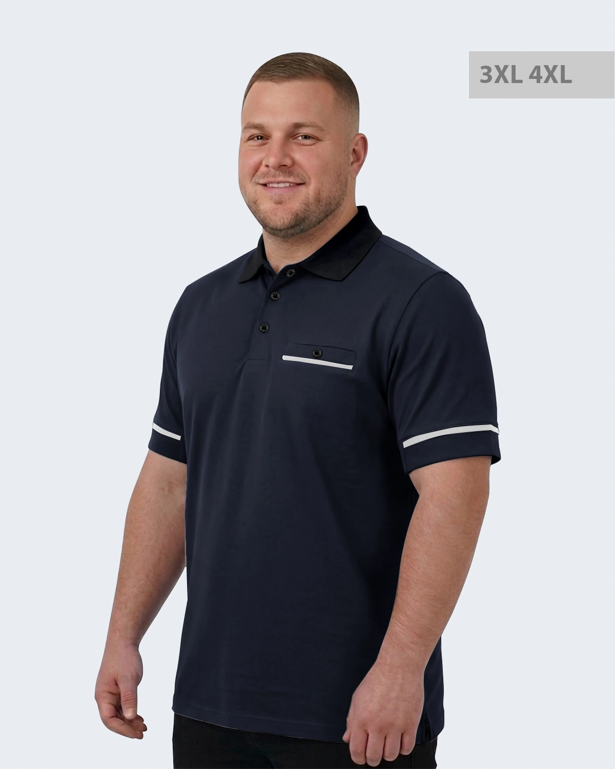 Тениска с яка Universe 50225 - Gallery