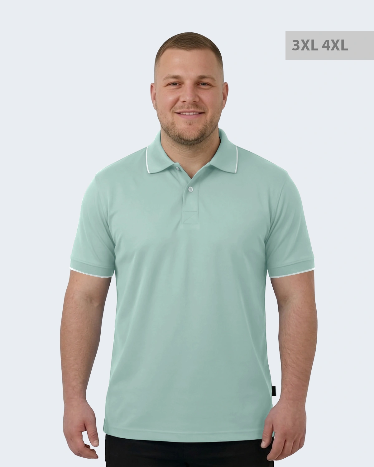 Тениска с яка 50287 - Featured